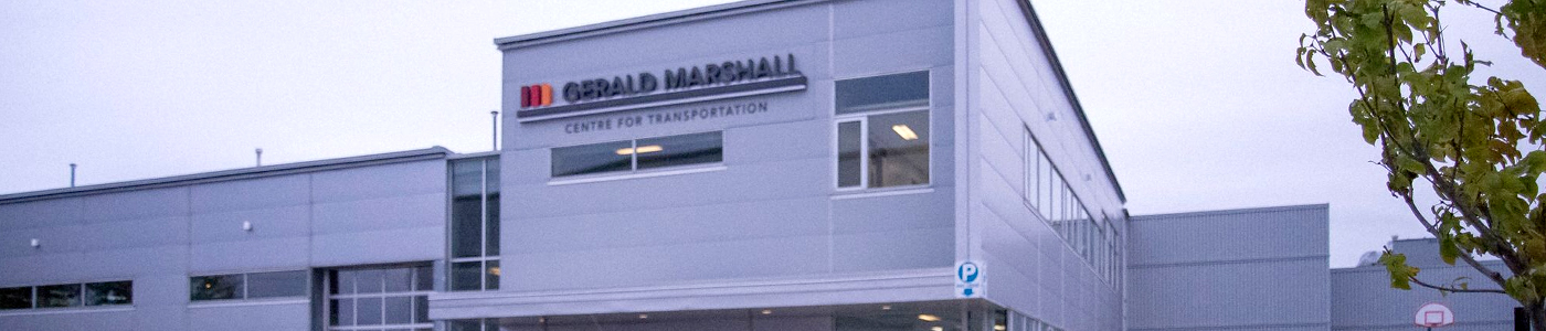 The Gerald Marshall Centre For Transportation 